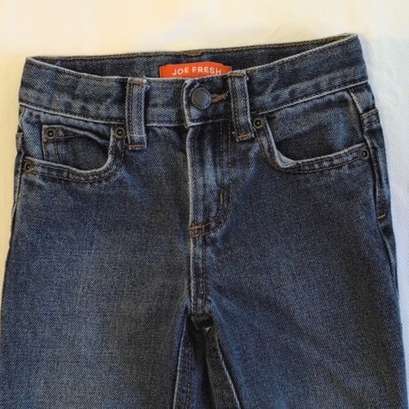 joe fresh classic 5 pocket style blue denim jeans 2T toddler boys - Picture 3 of 9